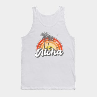 Aloha hawaii beach Tank Top